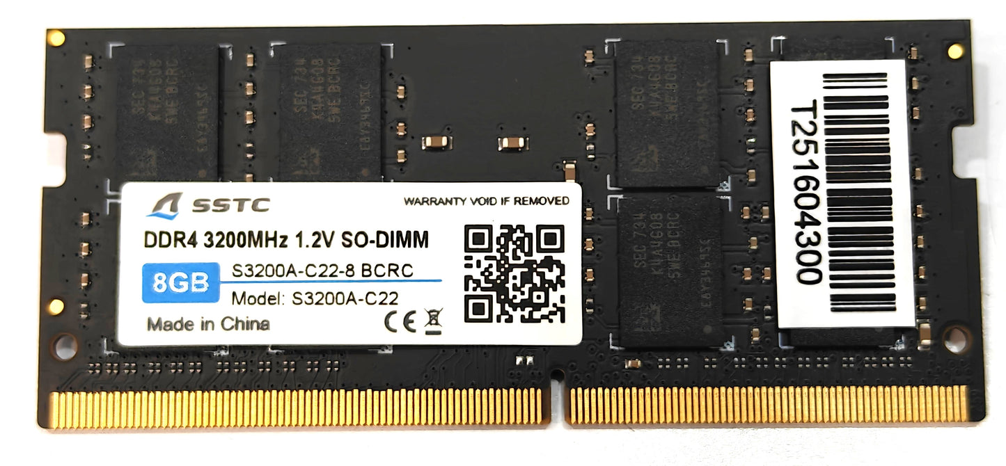 Bộ nhớ DDR4 SSTC SO-DIMM 3200MHz-1.2V 8GB/16GB
