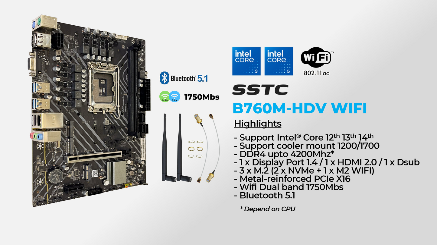 SSTC B760M-HDV WIFI