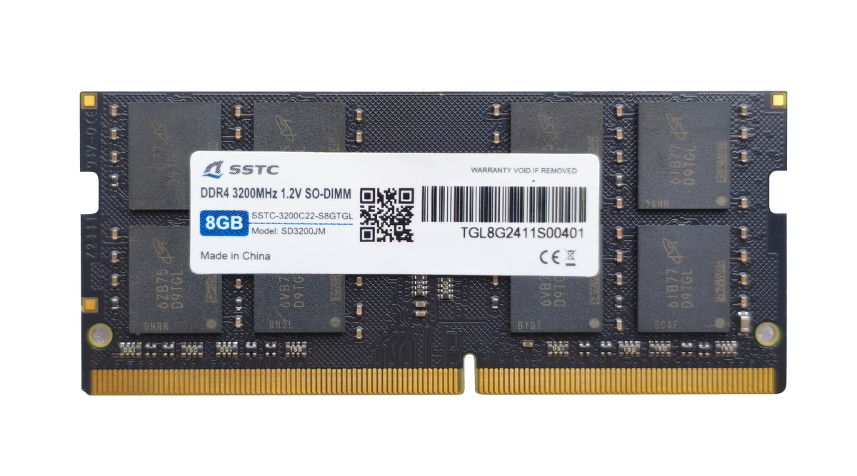 SSTC DDR4 SO-DIMMM 3200MHz-1.2V 8GB/16GB/32GB – SSTC Technology Inc. SSTC DDR4 SO-DIMMM 3200MHz-1.2V 8GB/16GB/32GB – SSTC Technology Inc.
