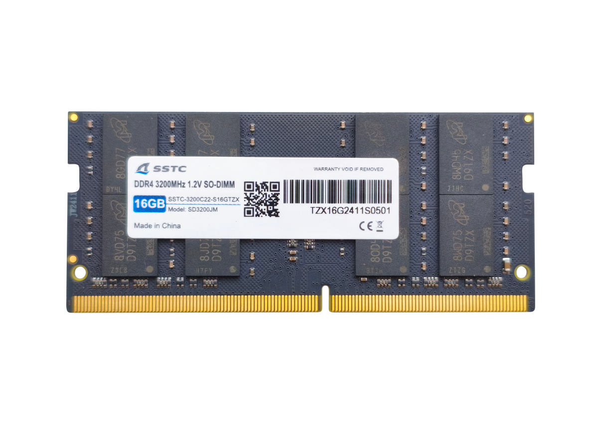 SSTC DDR4 SO-DIMMM 3200MHz-1.2V 8GB/16GB/32GB – SSTC Technology Inc. SSTC DDR4 SO-DIMMM 3200MHz-1.2V 8GB/16GB/32GB – SSTC Technology Inc.